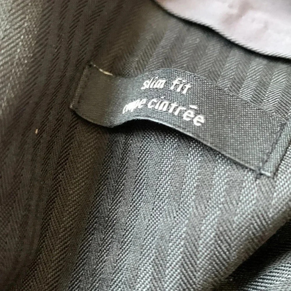 Calvin Klein  slim fit, charcoal gray cotton pants, 38 x 30 - Picture 8 of 8